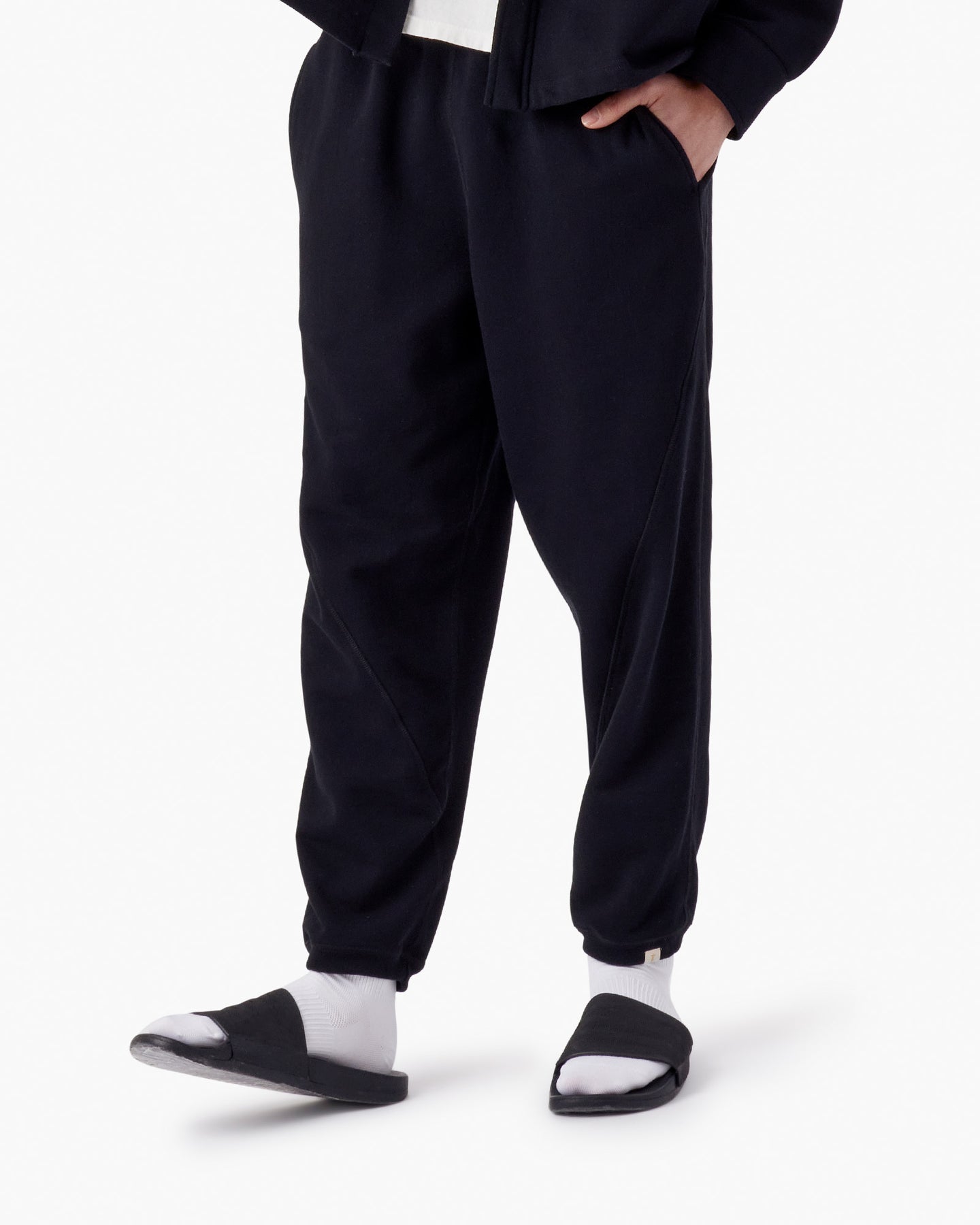 Black Women's TKEES Panelled Jogger | 0928615-EA