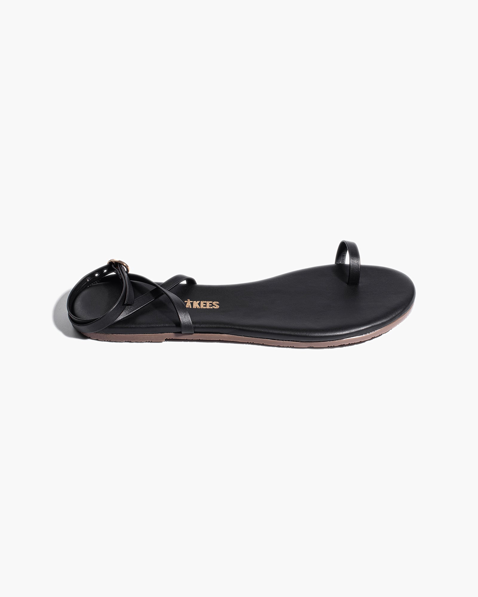 Black Women's TKEES Phoebe Sandals | 0936578-RN