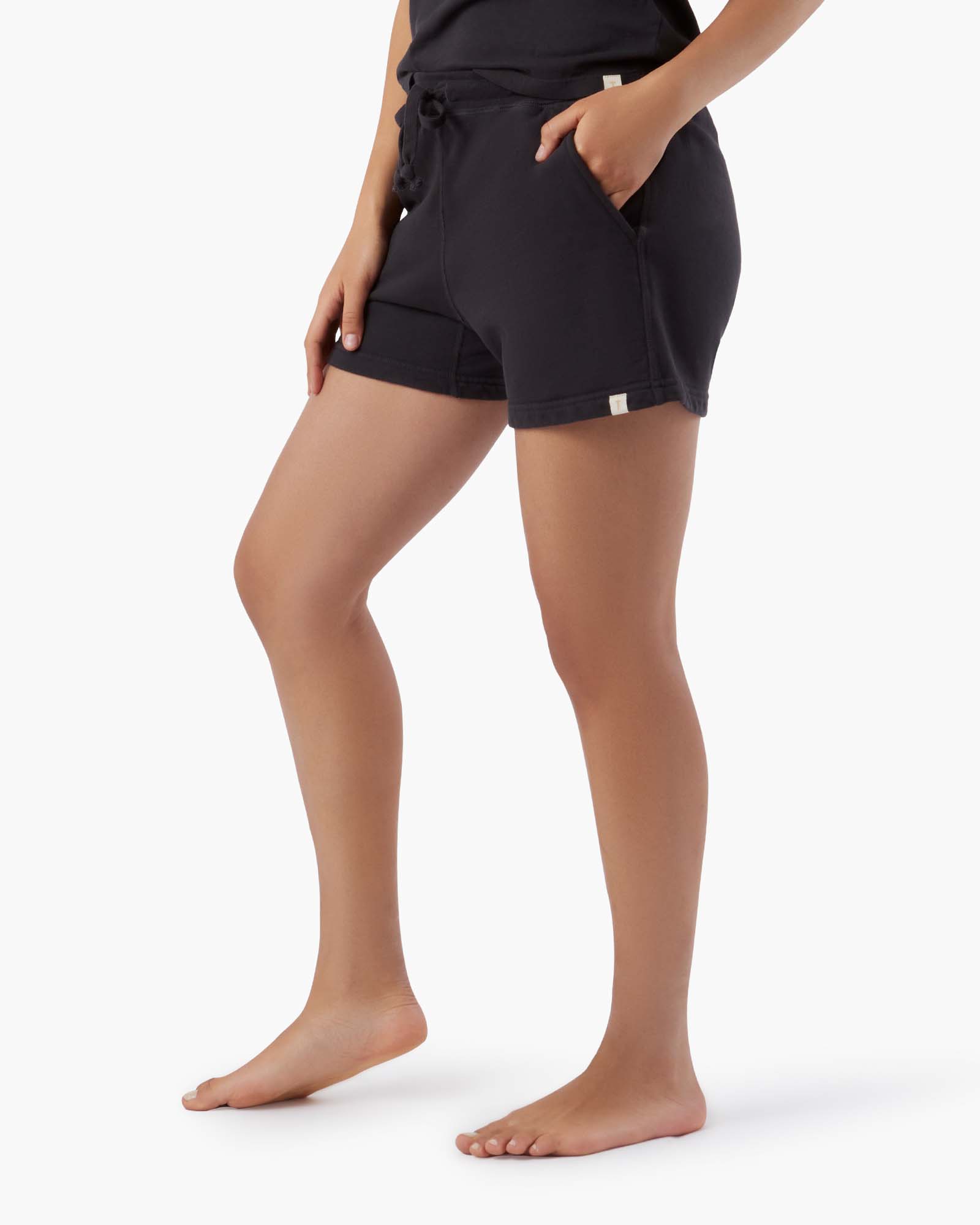 Black Women's TKEES Sport Shorts | 4860531-QR