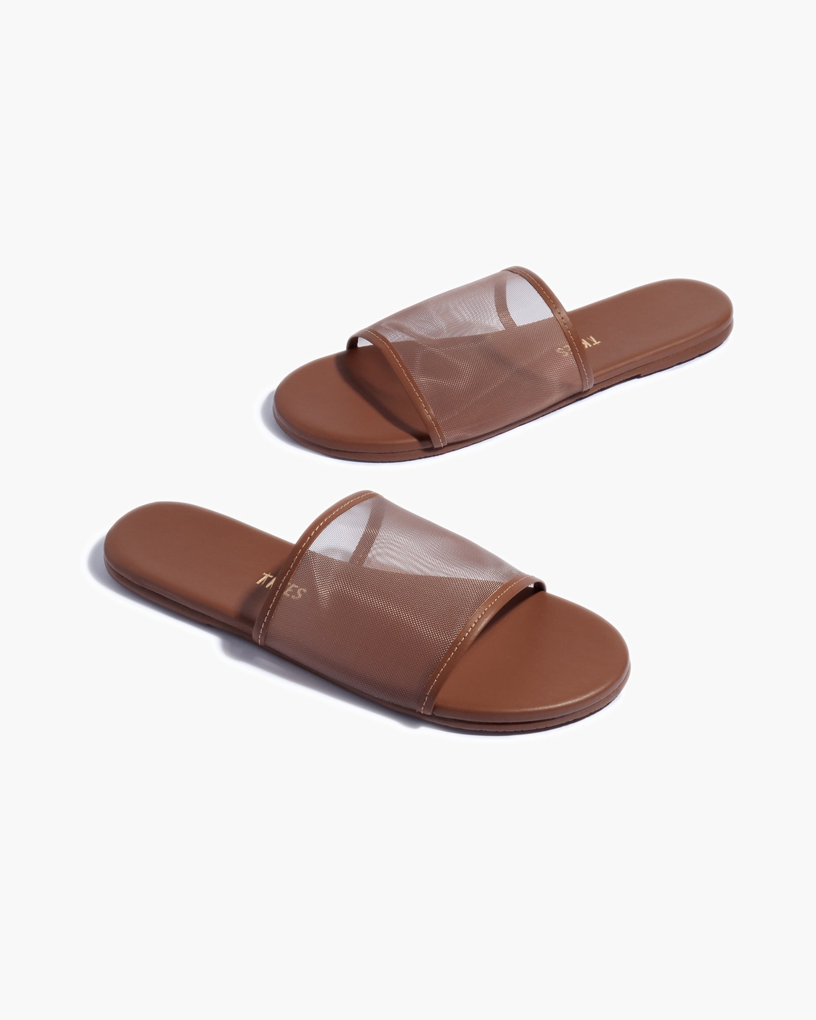 Brown Women's TKEES Blair Slides | 3840256-CM