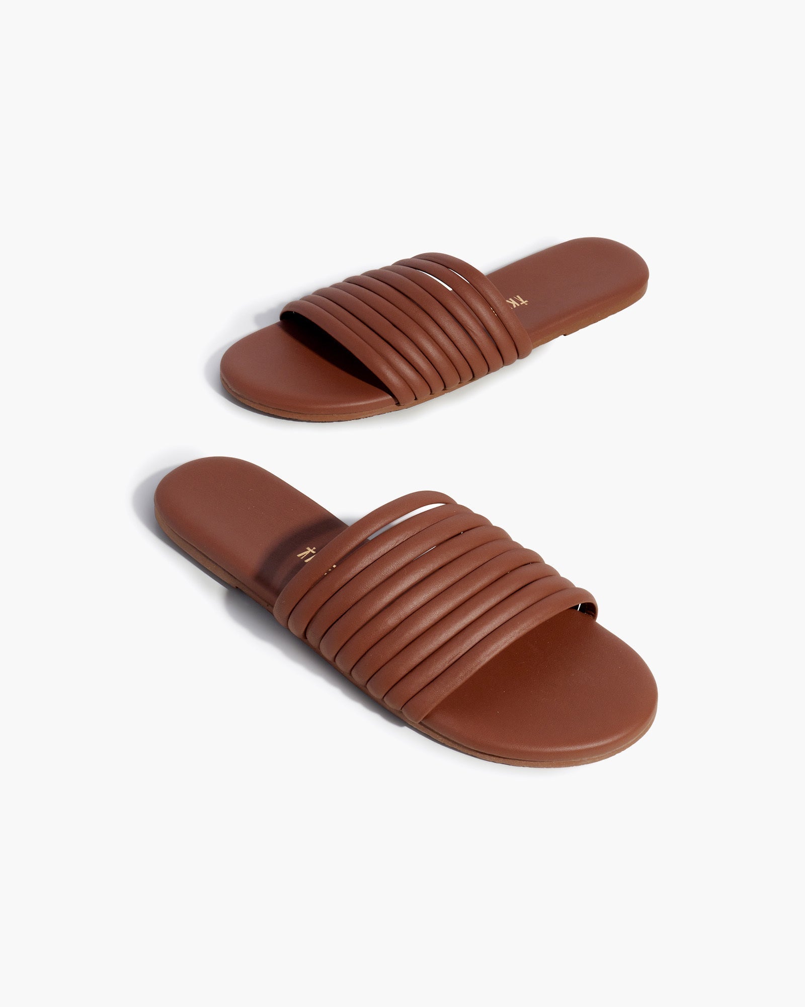 Brown Women's TKEES Caro Slides | 1246783-OY