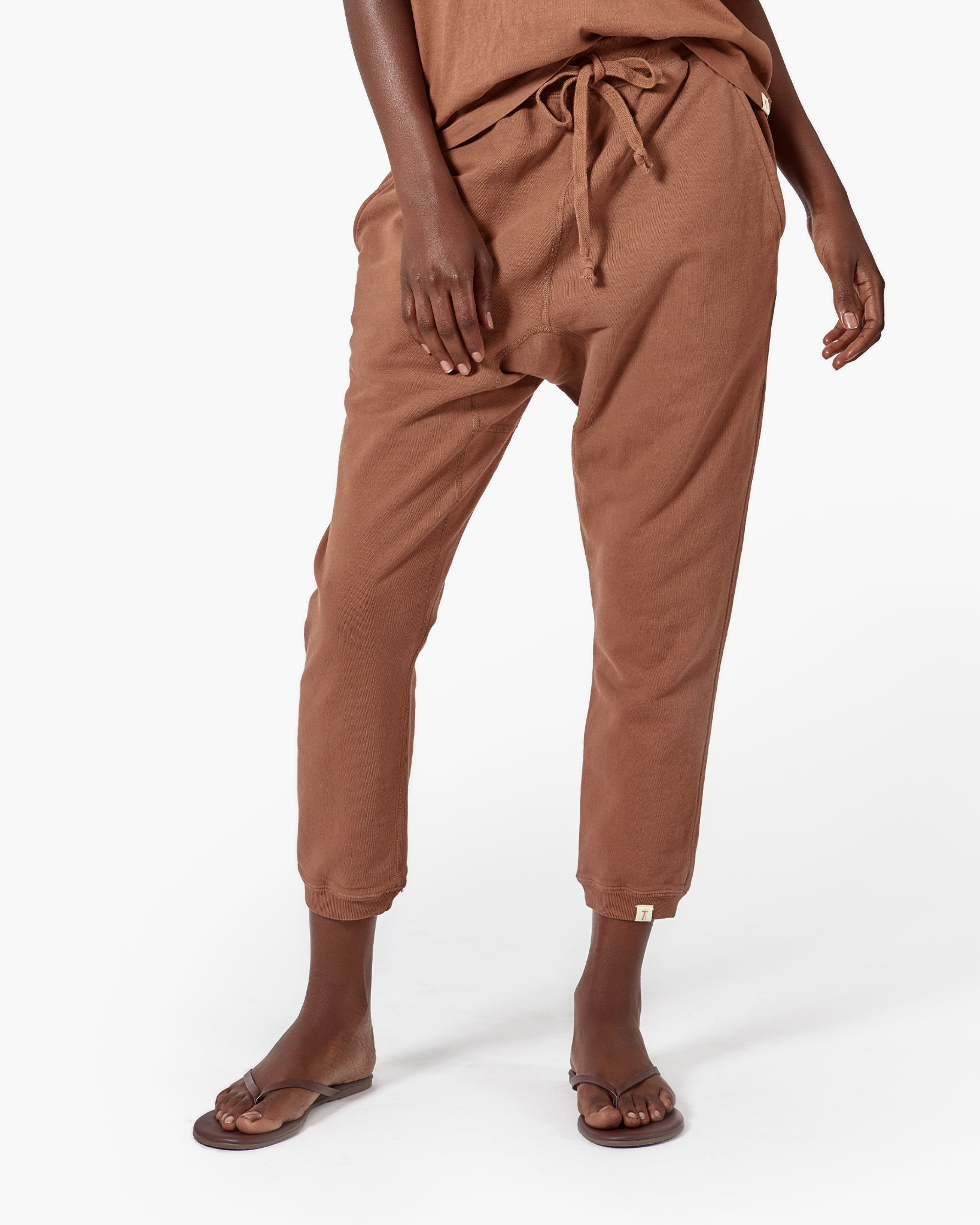 Brown Women's TKEES Core Jogger | 4689312-UD