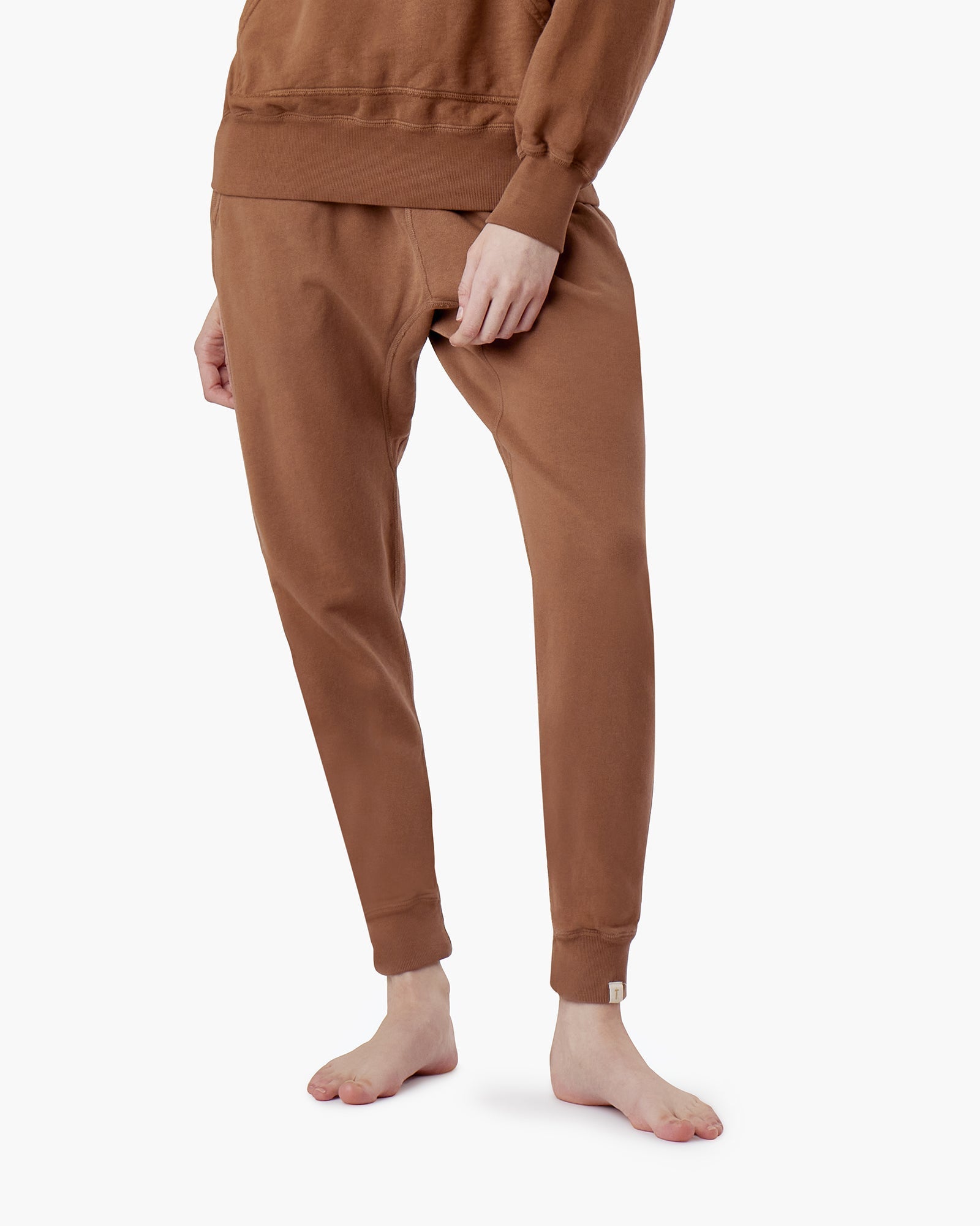 Brown Women's TKEES Core Sport Jogger | 5861793-LS