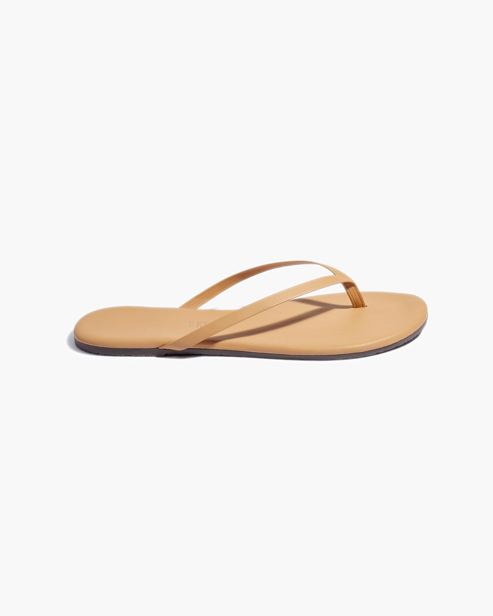 Brown Women's TKEES Lily Nudes Flip Flops | 1520493-GC