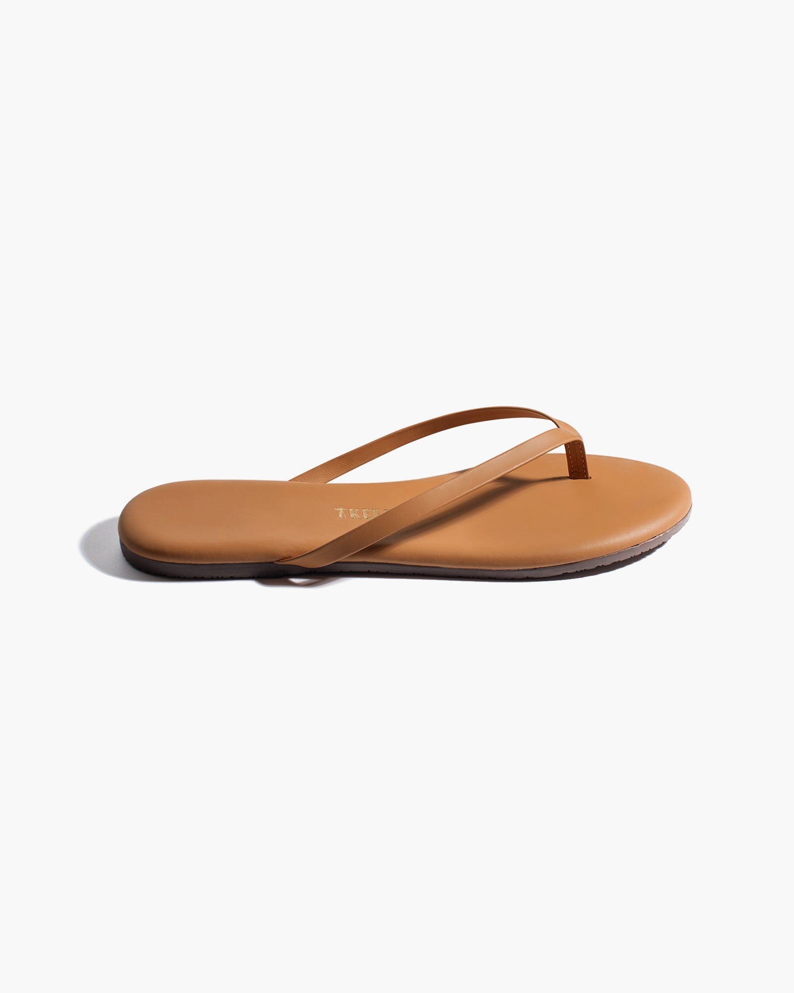 Brown Women's TKEES Lily Nudes Flip Flops | 3082467-MZ