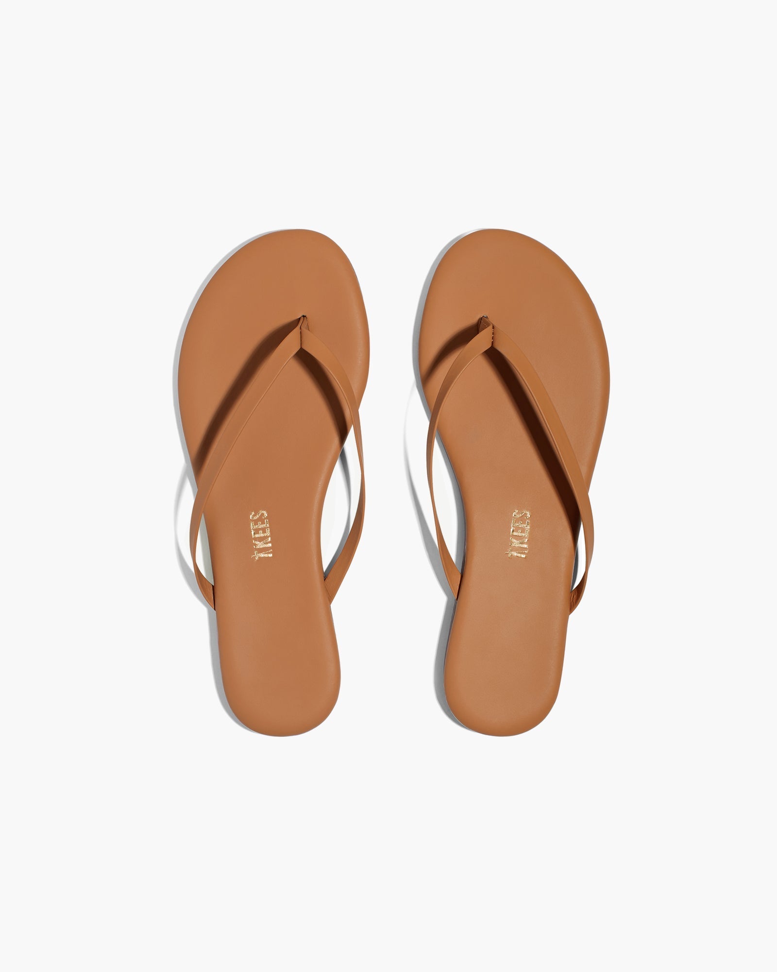 Brown Women\'s TKEES Lily Nudes Flip Flops | 3082467-MZ