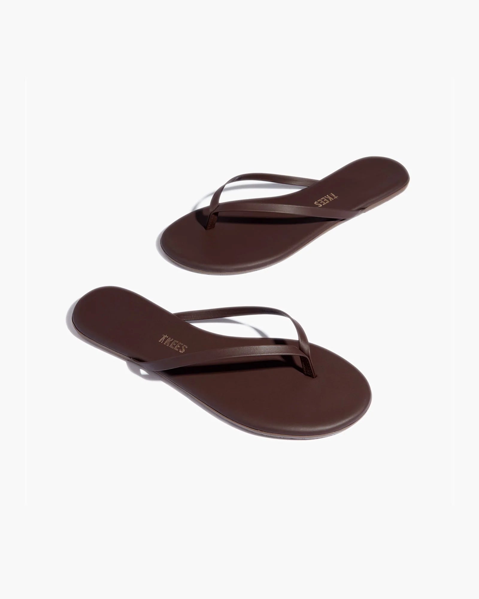 Brown Women's TKEES Lily Nudes Flip Flops | 7602831-WA