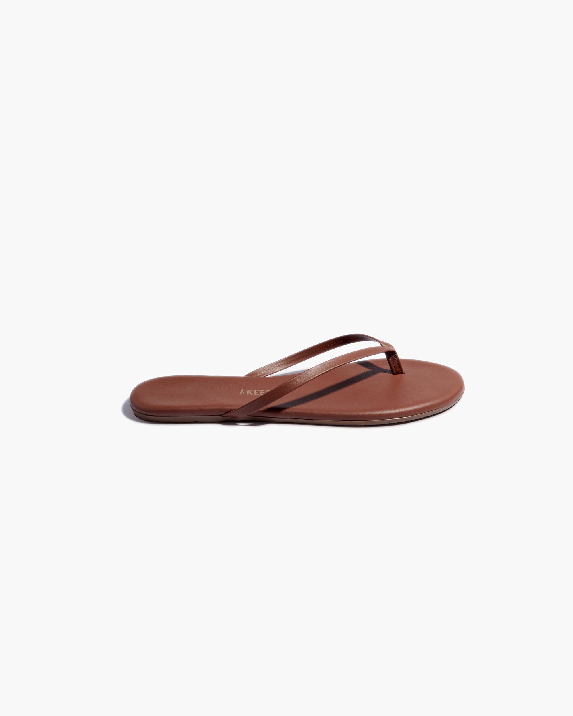 Brown Women's TKEES Lily Nudes Flip Flops | 9723410-OP