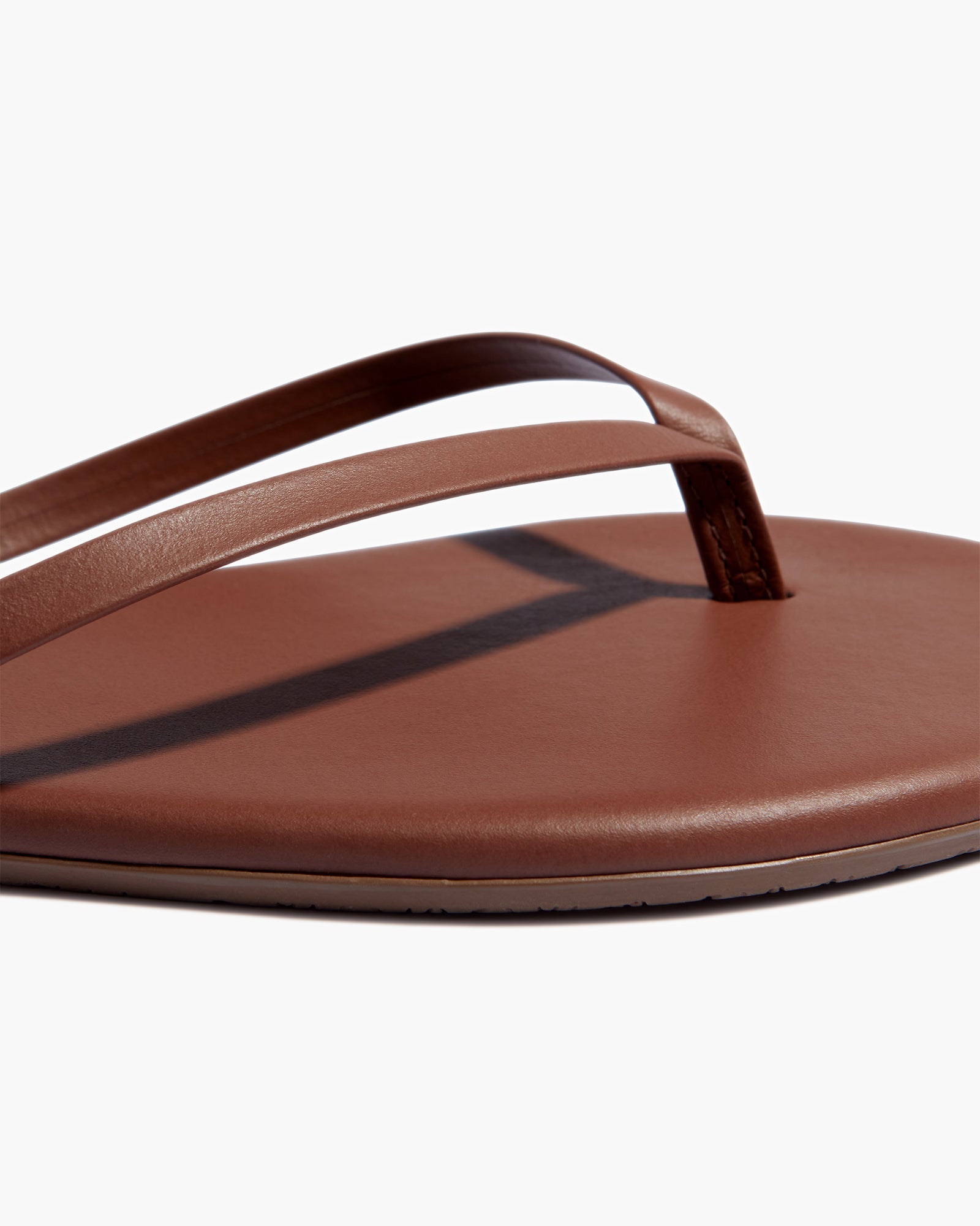 Brown Women's TKEES Lily Vegan Flip Flops | 6710539-MU