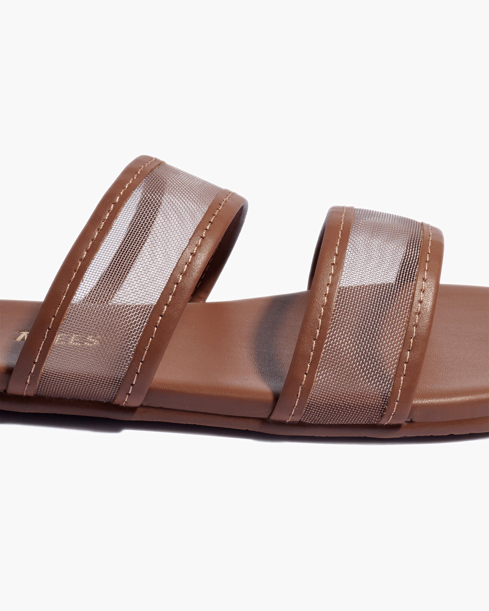 Brown Women's TKEES Viv Slides | 0364859-YN