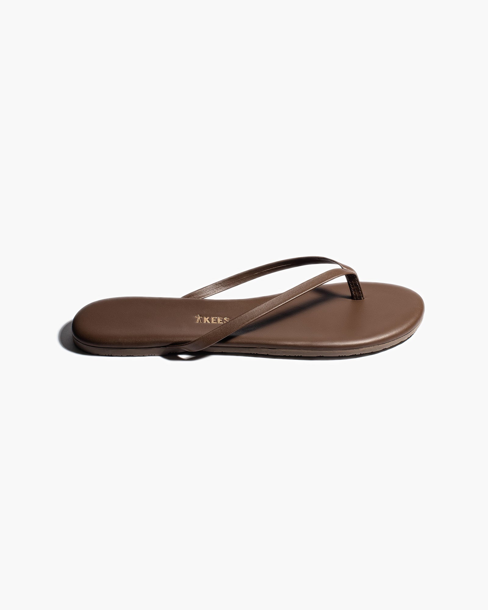 Coffee Women's TKEES Lily Liners Flip Flops | 2407168-ES