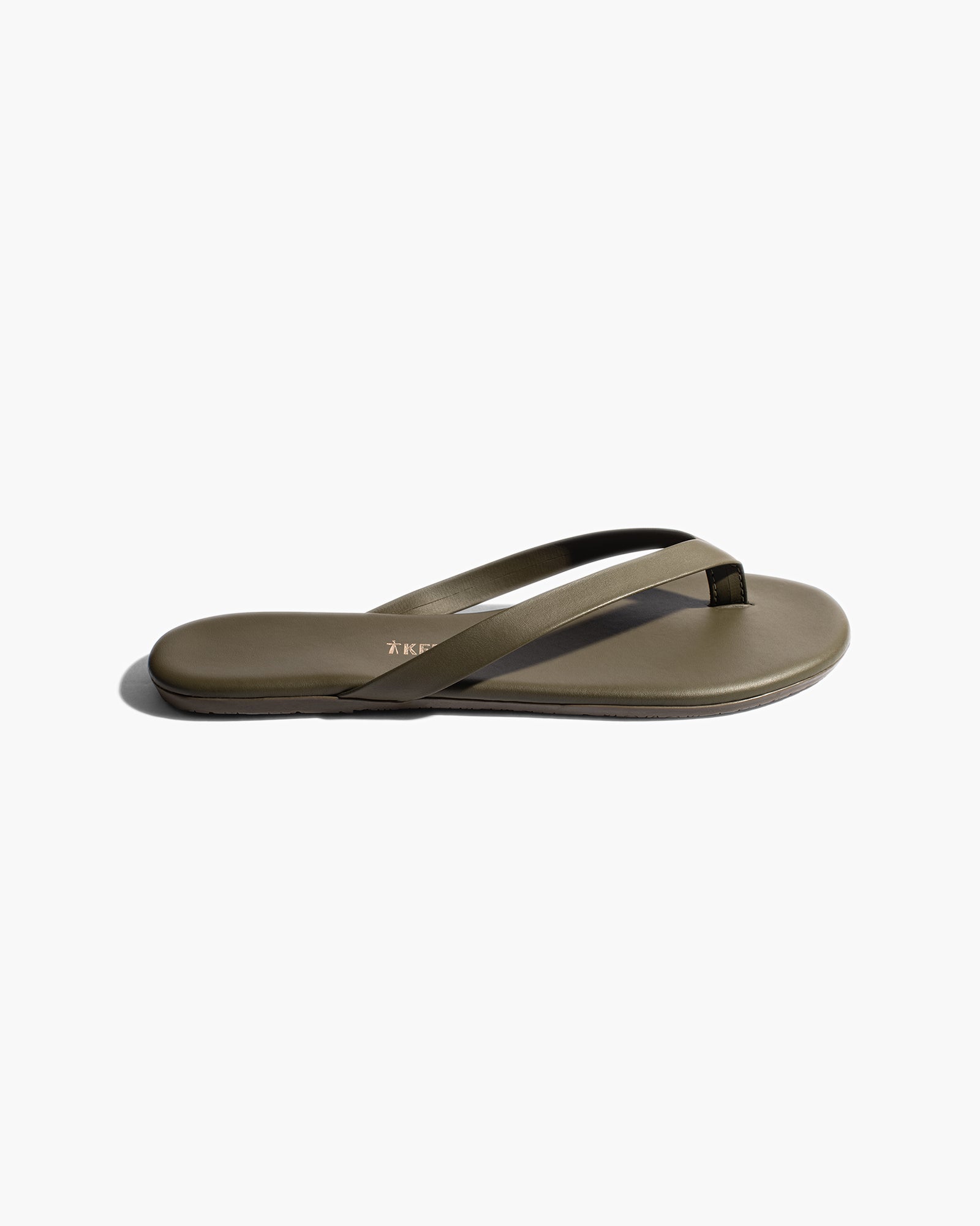 Green Women's TKEES Boyfriend Flip Flops | 2457193-XF