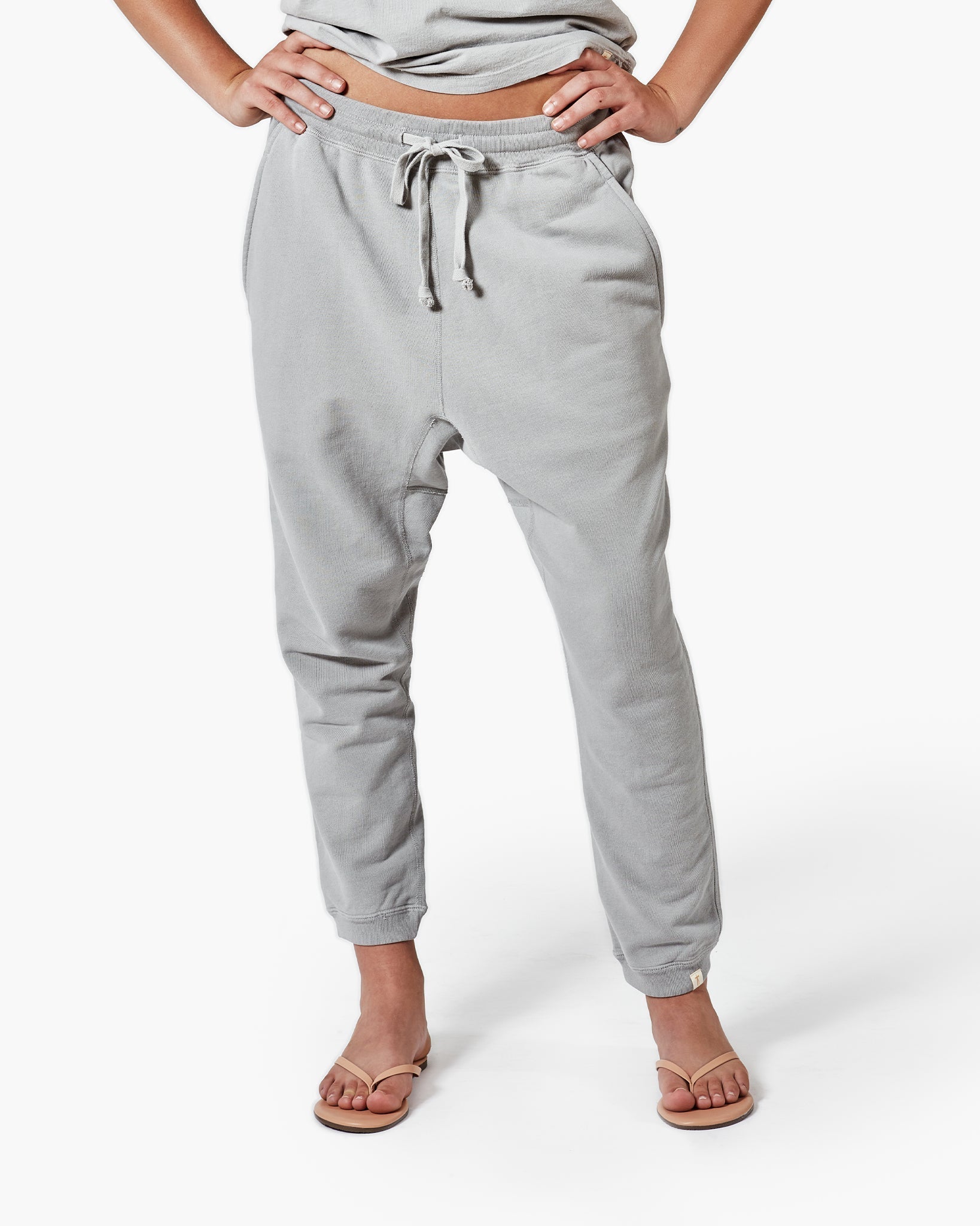 Grey Women's TKEES Core Jogger | 8425901-QV