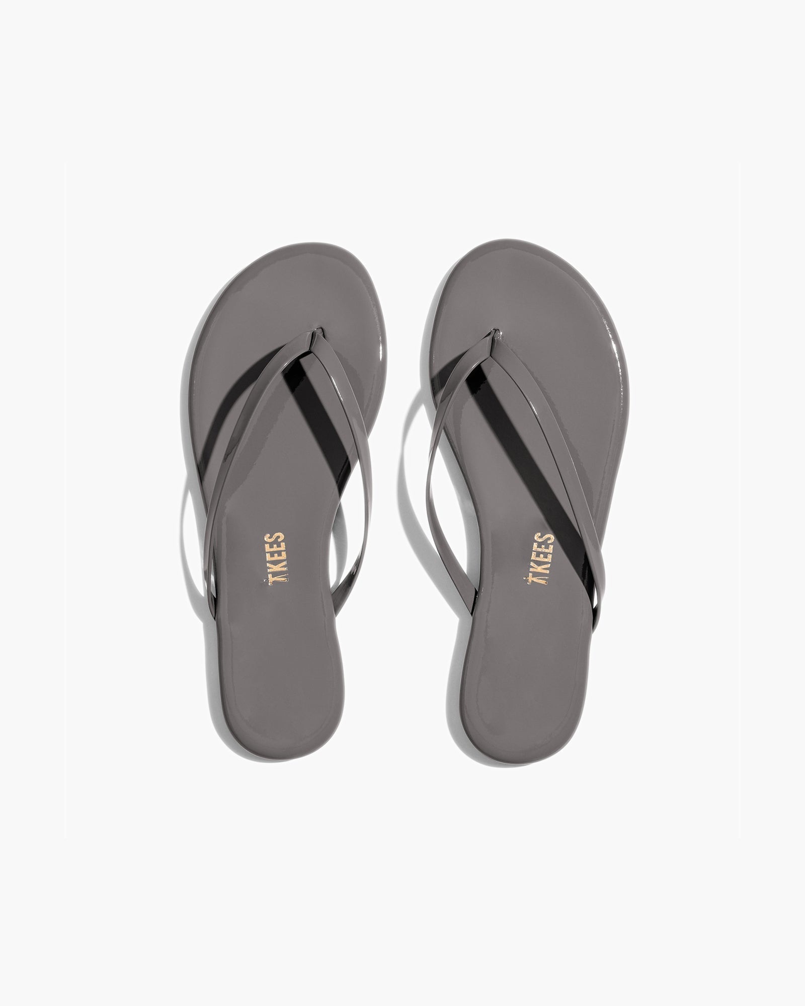 Grey Women\'s TKEES Lily Glosses Flip Flops | 4617209-MQ