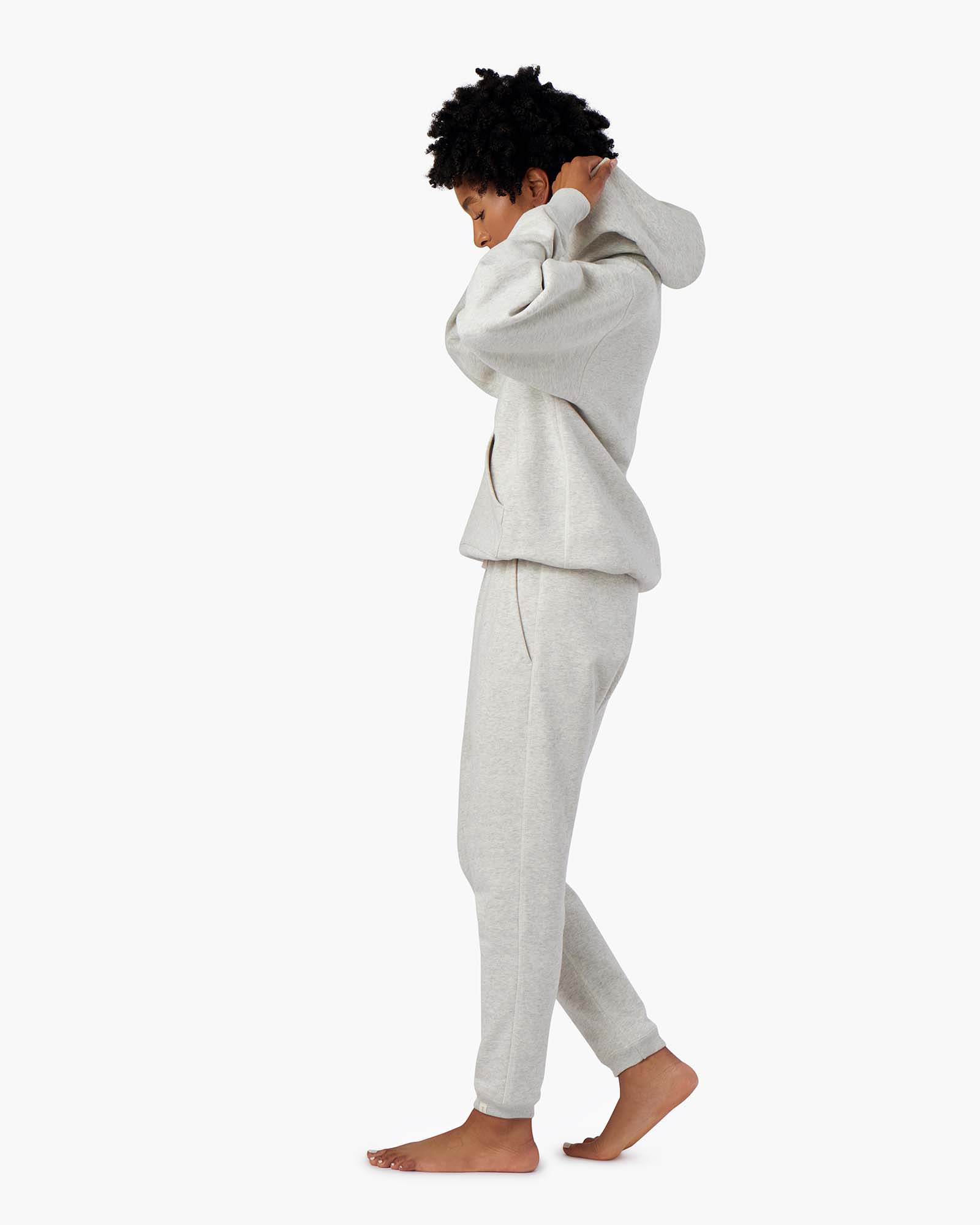 Grey Women's TKEES Warm Core Jogger | 0649781-HF