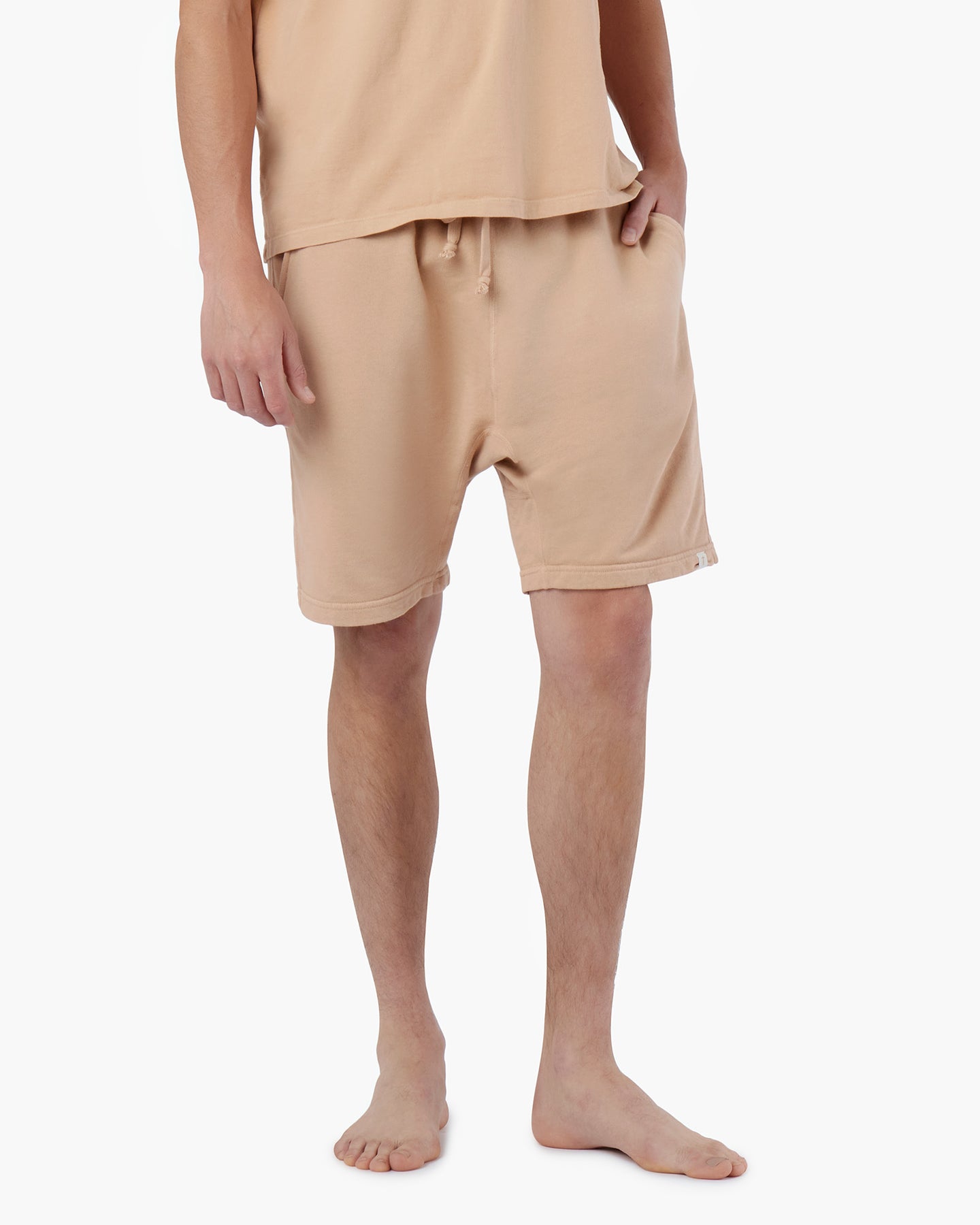 Khaki Women's TKEES Core Shorts | 4093781-QF