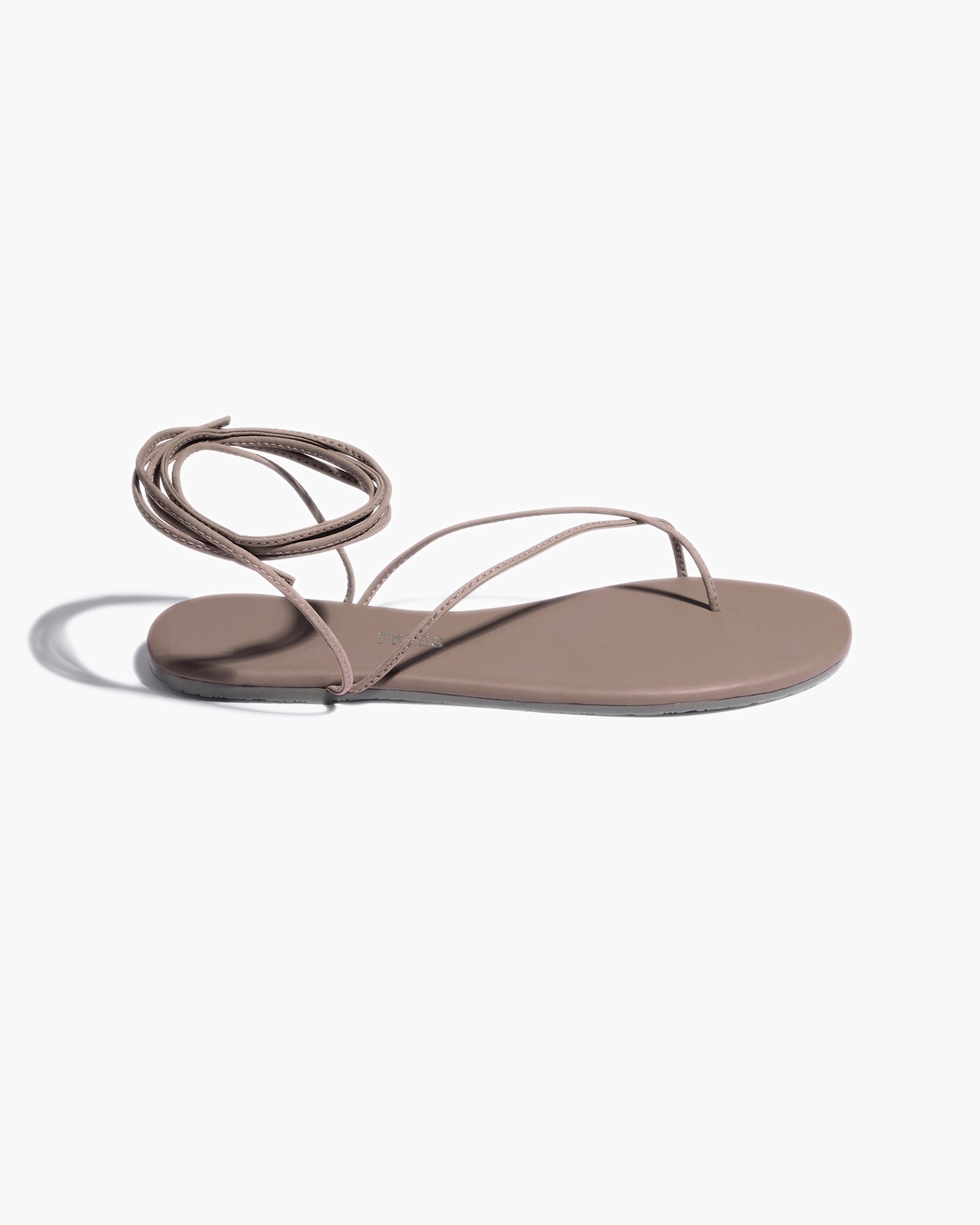 Khaki Women's TKEES Roe Sandals | 1048275-NX