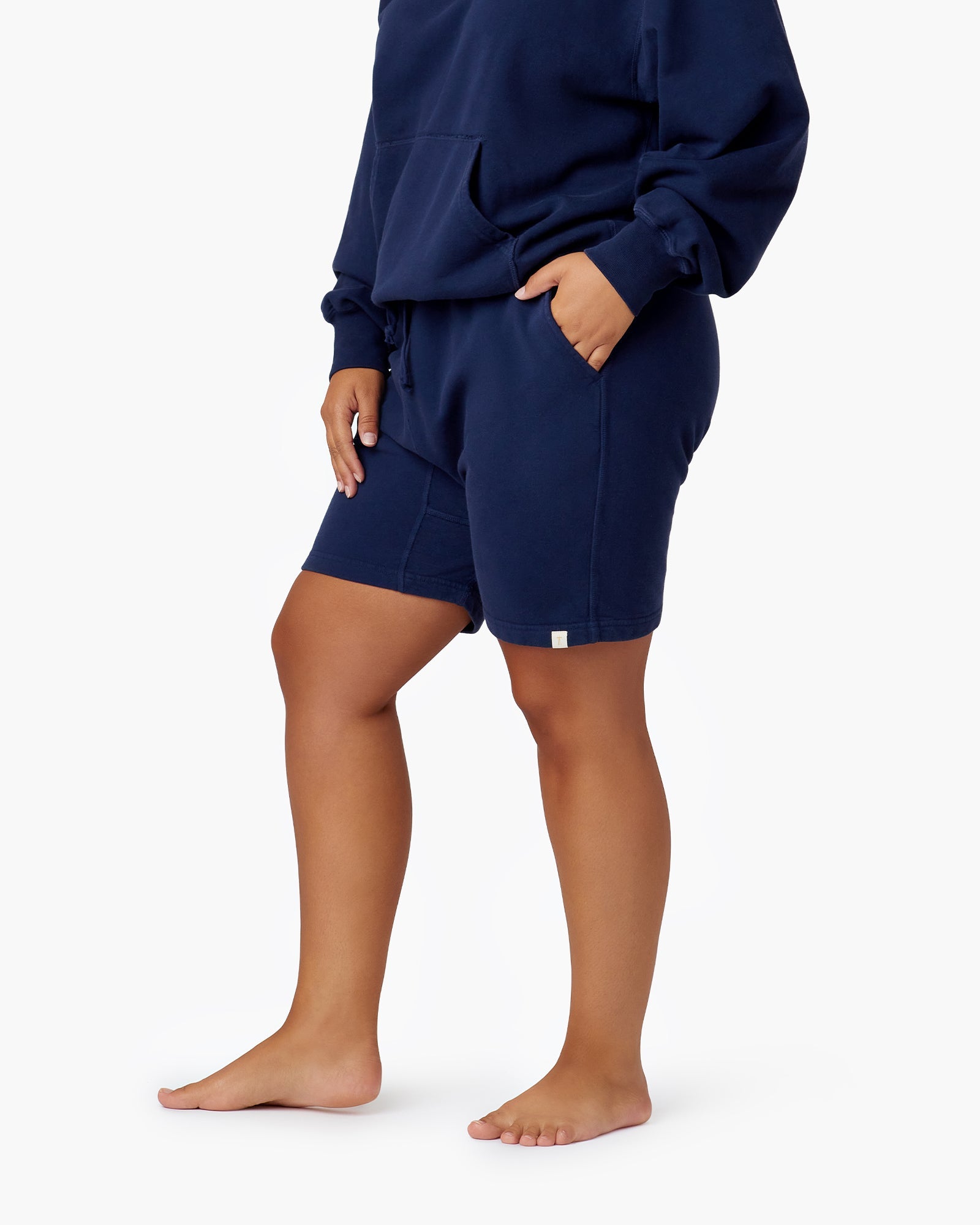 Navy Women's TKEES Core Shorts | 9843752-HZ