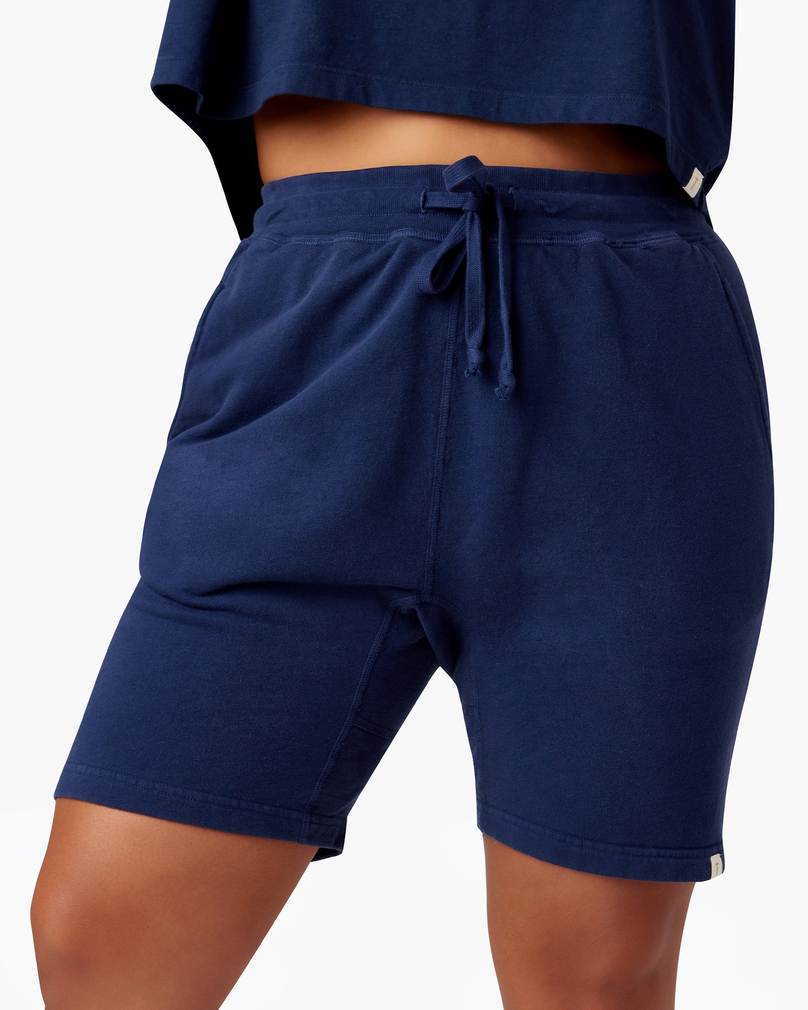 Navy Women's TKEES Core Shorts | 9843752-HZ