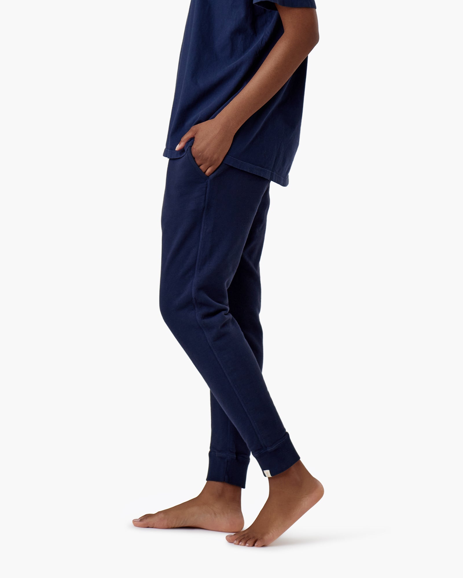 Navy Women's TKEES Core Sport Jogger | 8076941-VZ