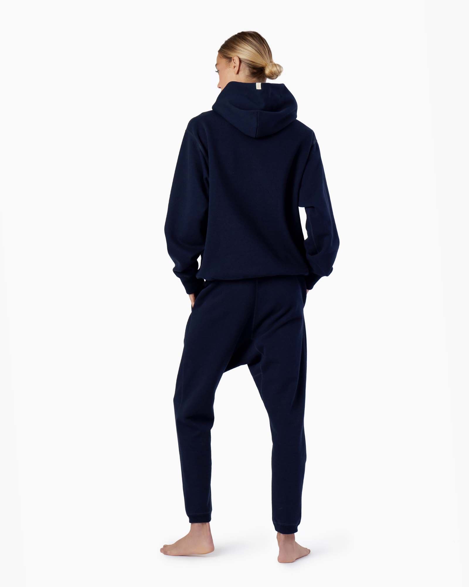 Navy Women's TKEES Warm Core Jogger | 3627854-JW