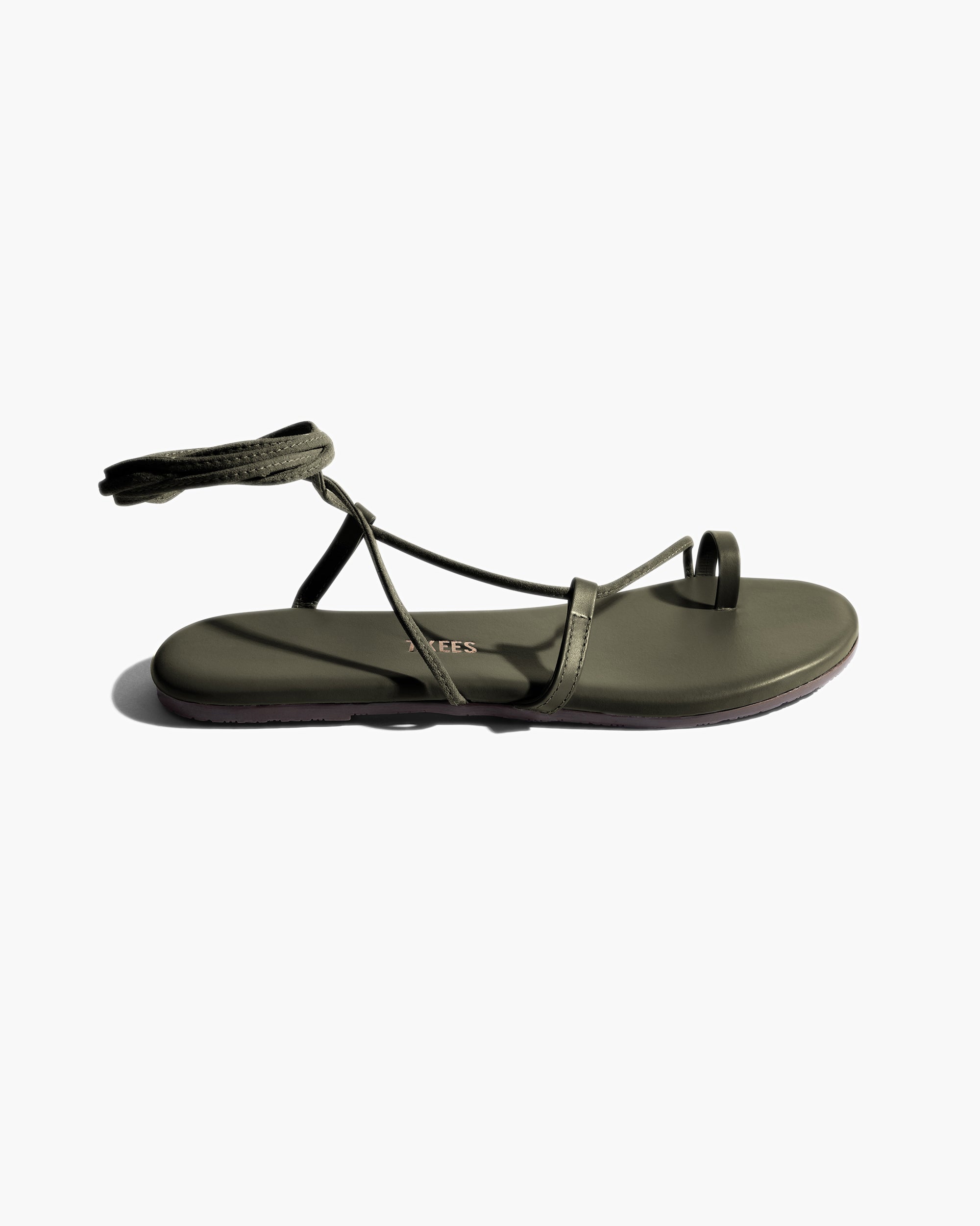 Olive Women's TKEES Jo Sandals | 4236980-CS