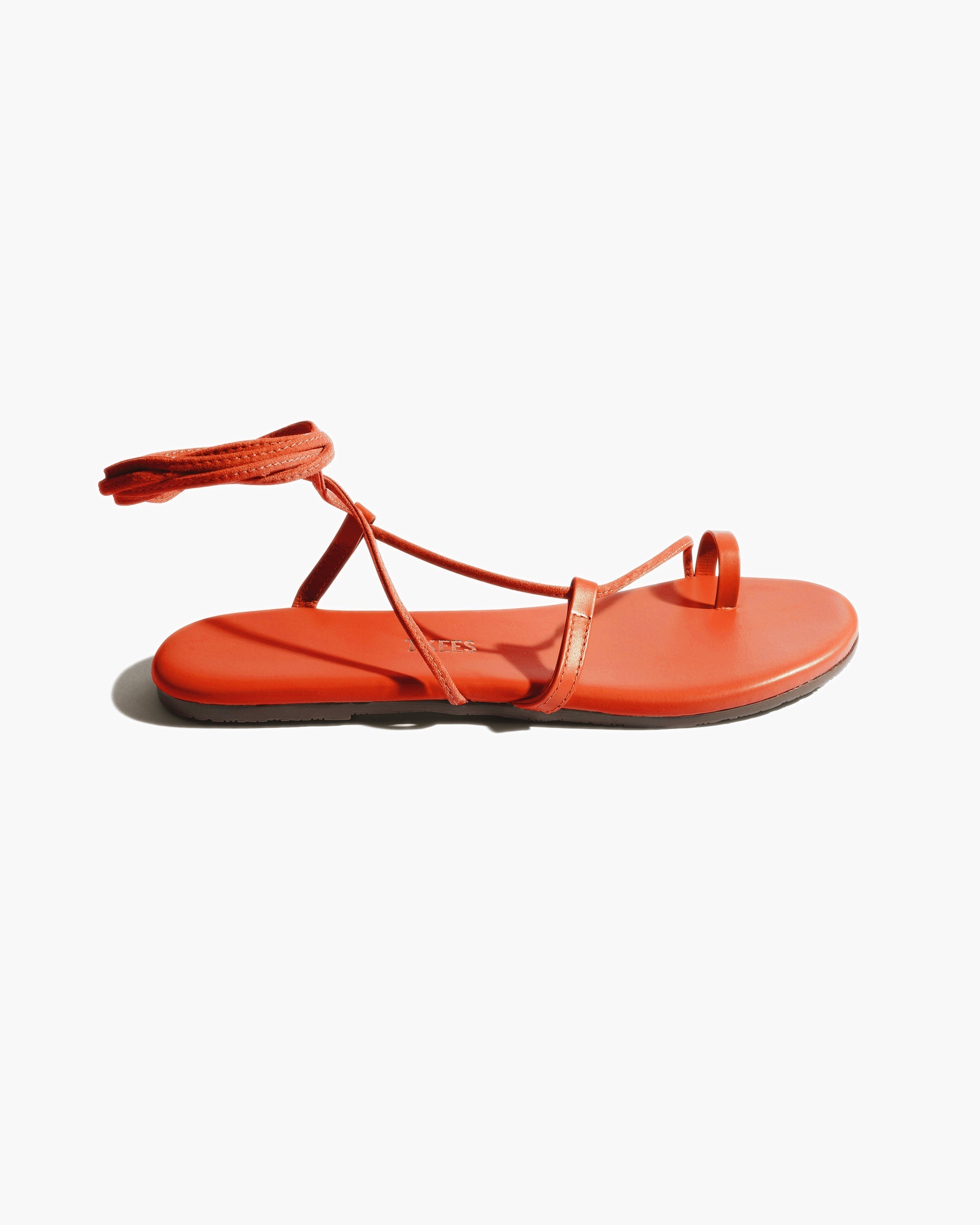 Orange Women's TKEES Jo Pigments Sandals | 9610873-XU