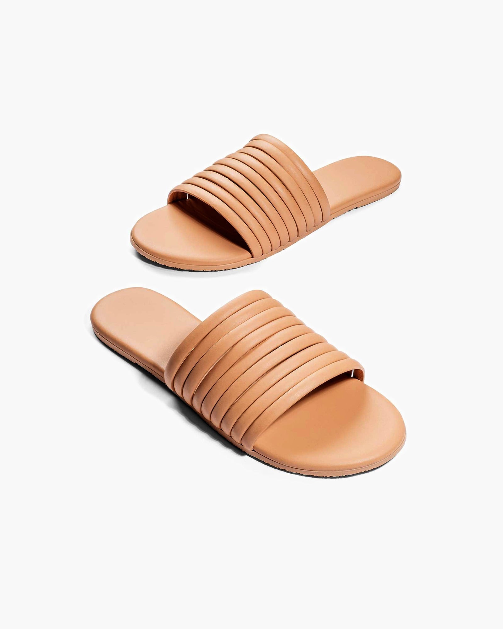 Pink Women's TKEES Caro Slides | 8041562-HA