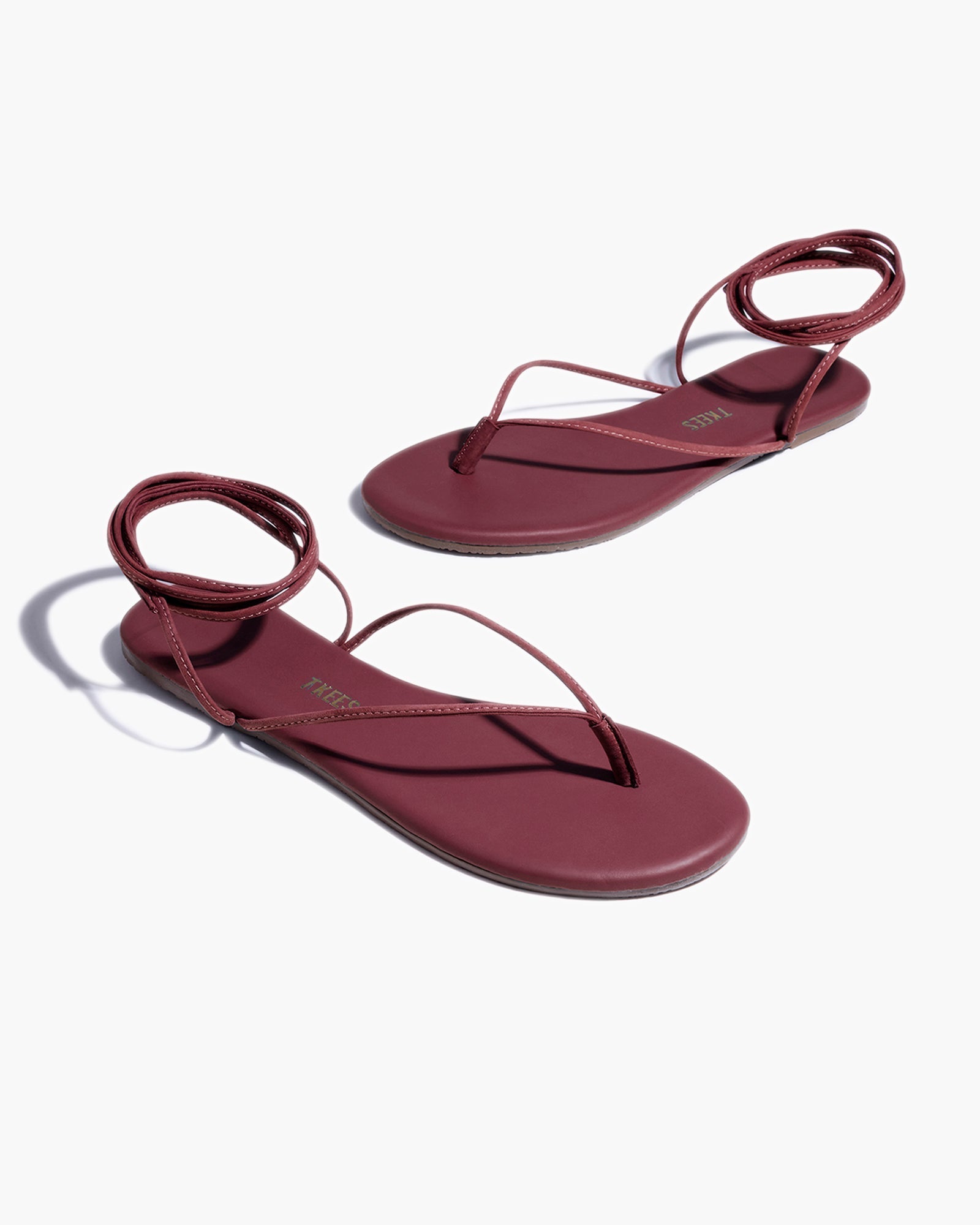 Red Women's TKEES Lilu Sandals | 1237659-XC