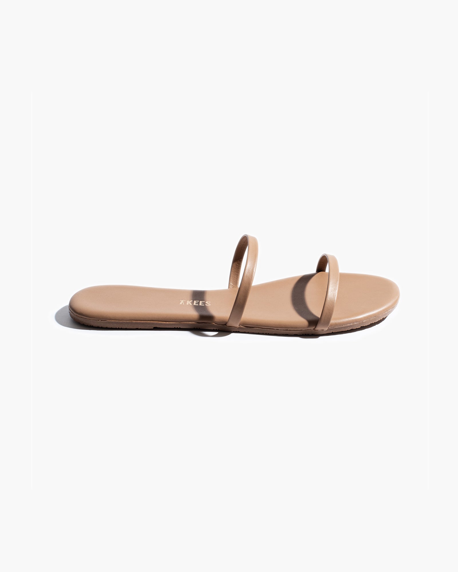 Rose Gold Women's TKEES Gemma Sandals | 2453671-TB