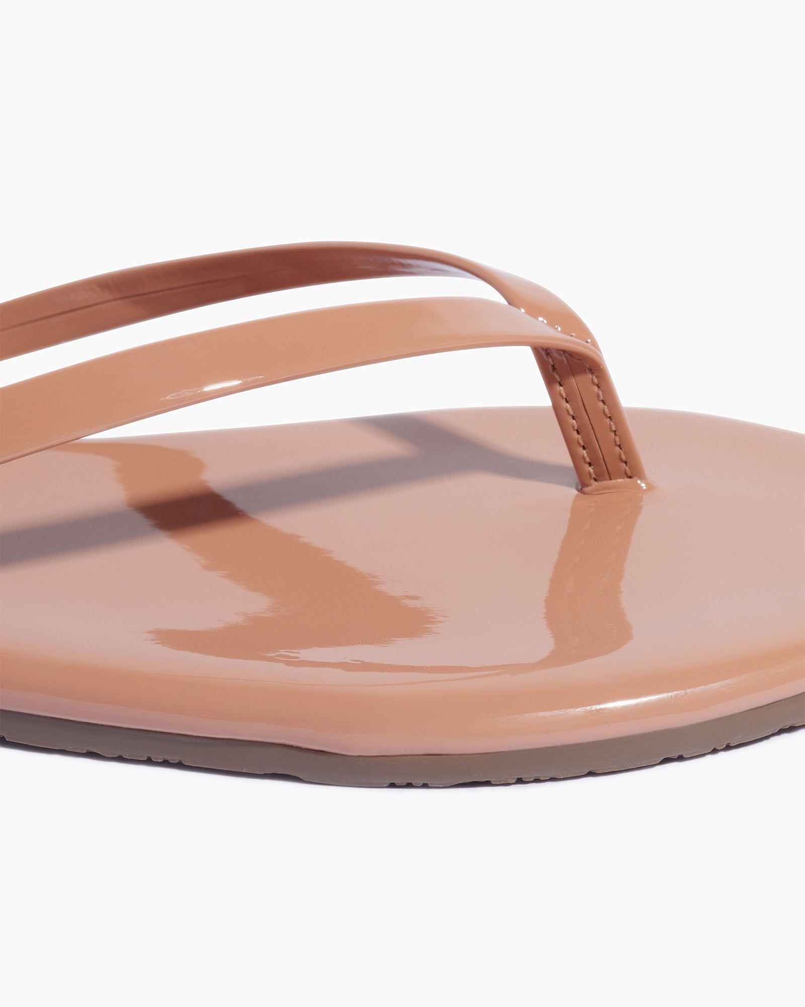 Rose Gold Women's TKEES Lily Glosses Flip Flops | 9618207-WV