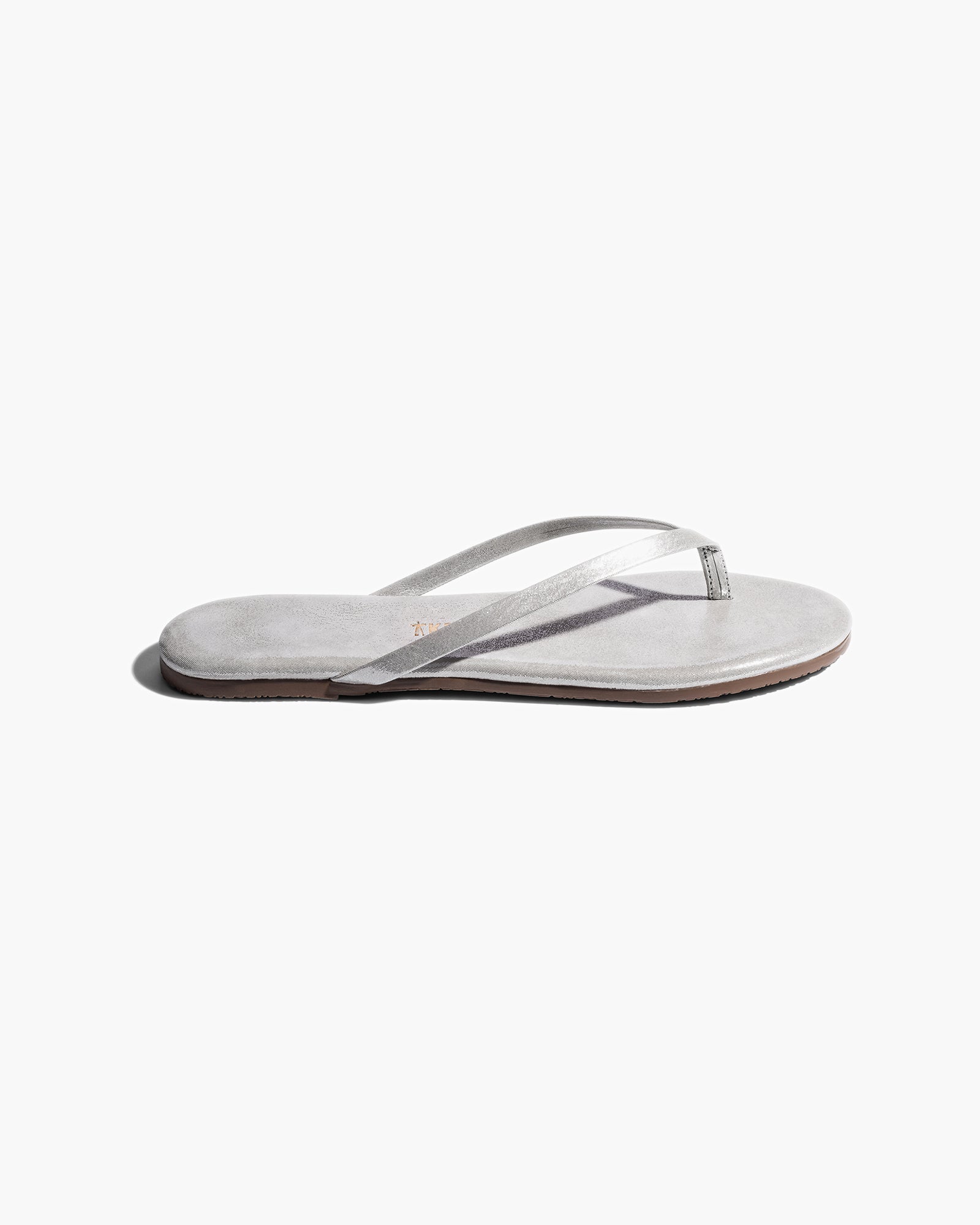 White Women's TKEES Lily Glitters Flip Flops | 9160827-GY