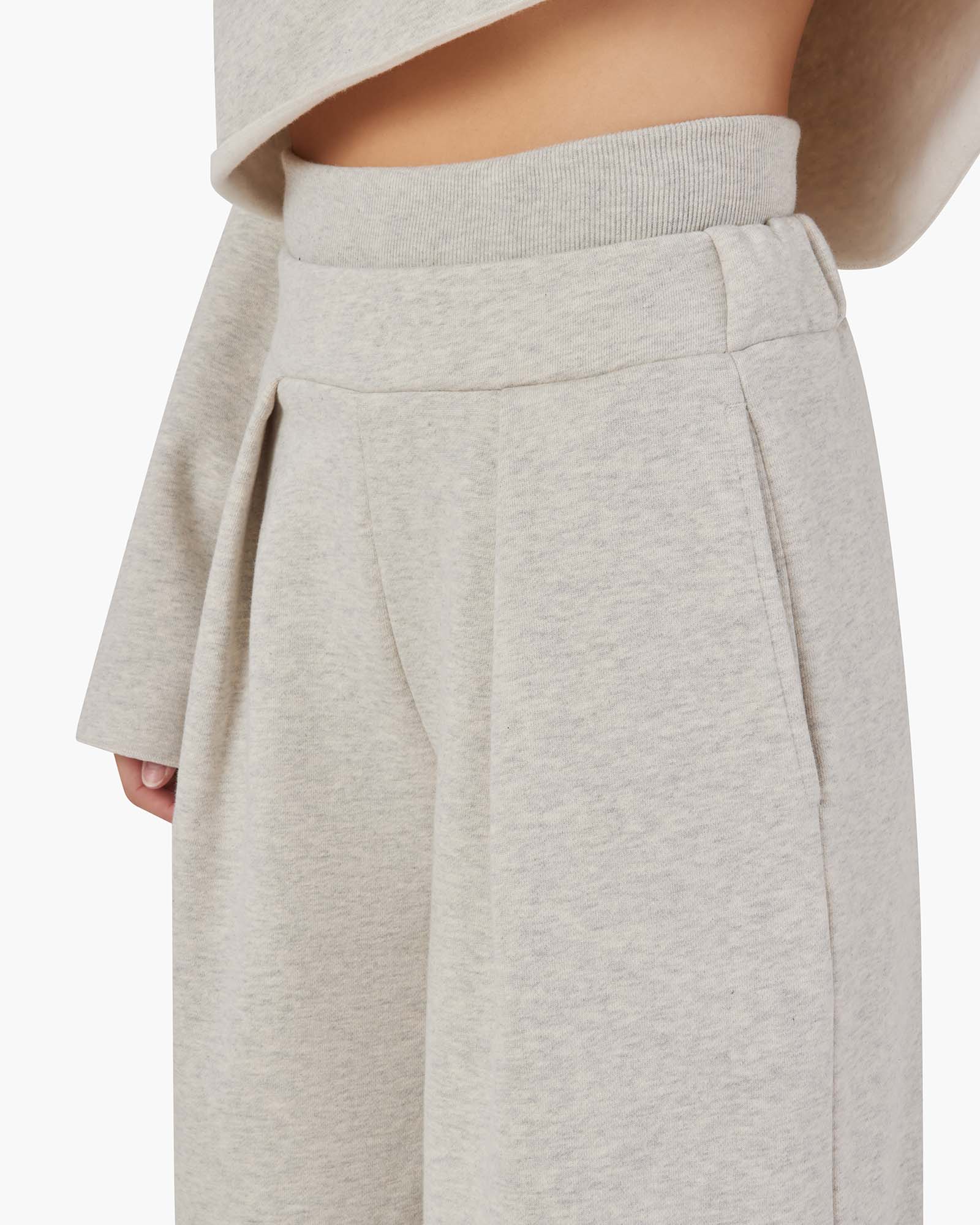 White Women's TKEES Warm Core Wide Leg Pants | 7581260-RX