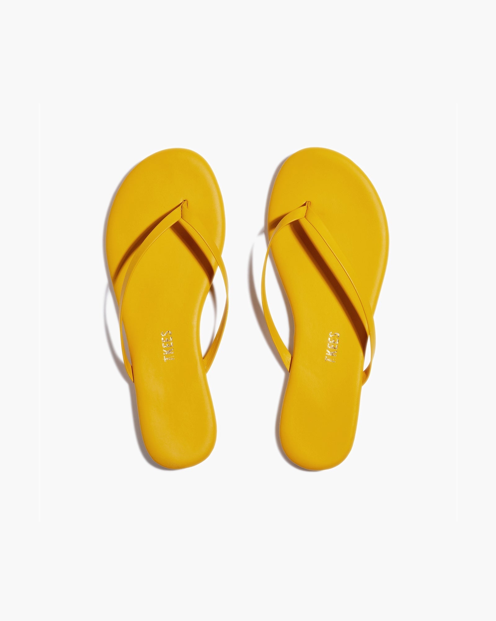 Yellow Women\'s TKEES Lily Pigments Flip Flops | 5967418-CV