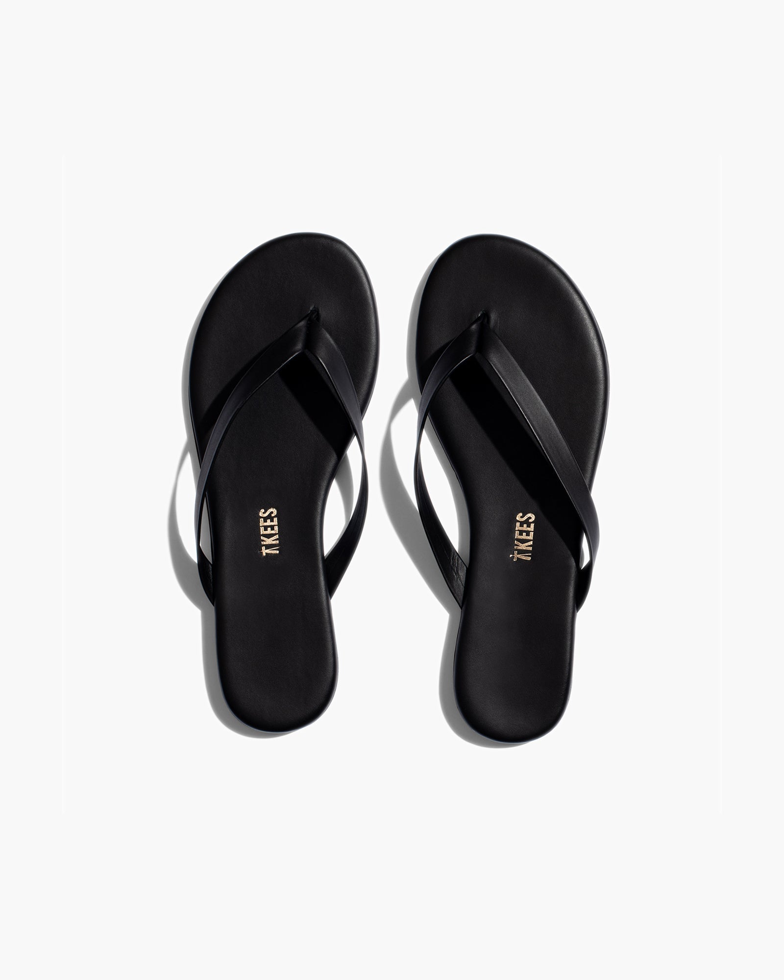 Black Women's TKEES Boyfriend Vegan Flip Flops | 6814570-LC