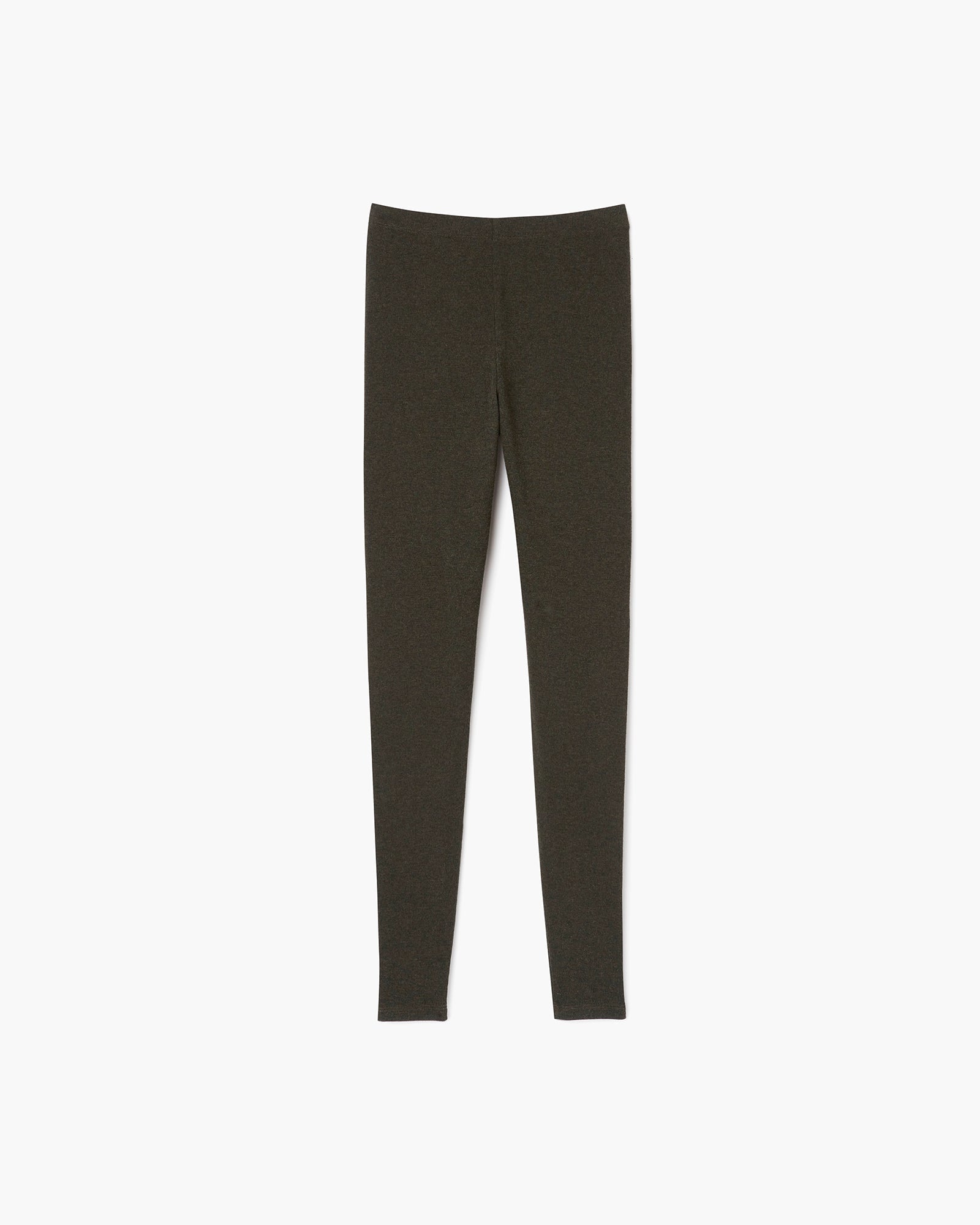 Black Women's TKEES Super Rib Leggings | 4820365-ZF