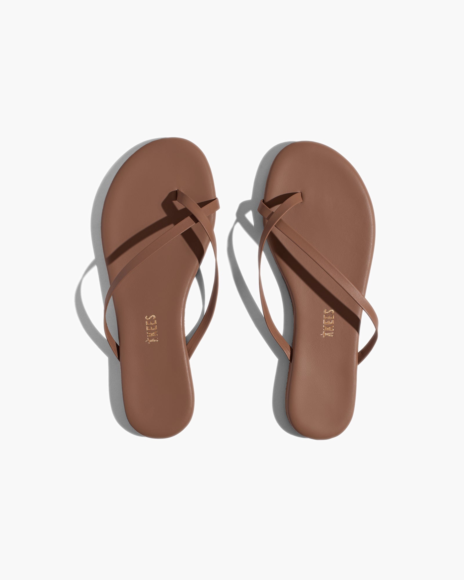 Brown Women's TKEES Riley Vegan Sandals | 5946123-SX