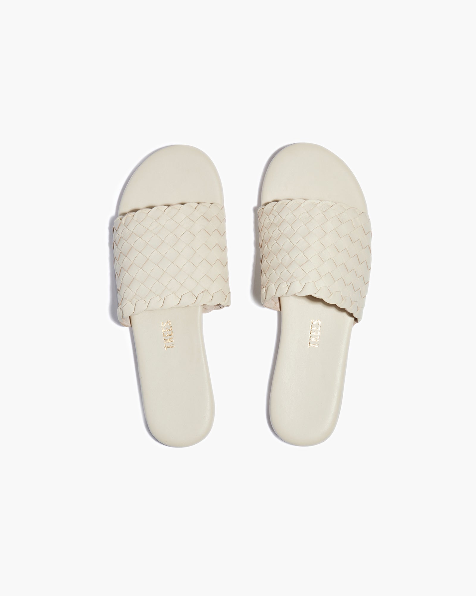 Light Yellow Women's TKEES Betty Slides | 6785102-ZG