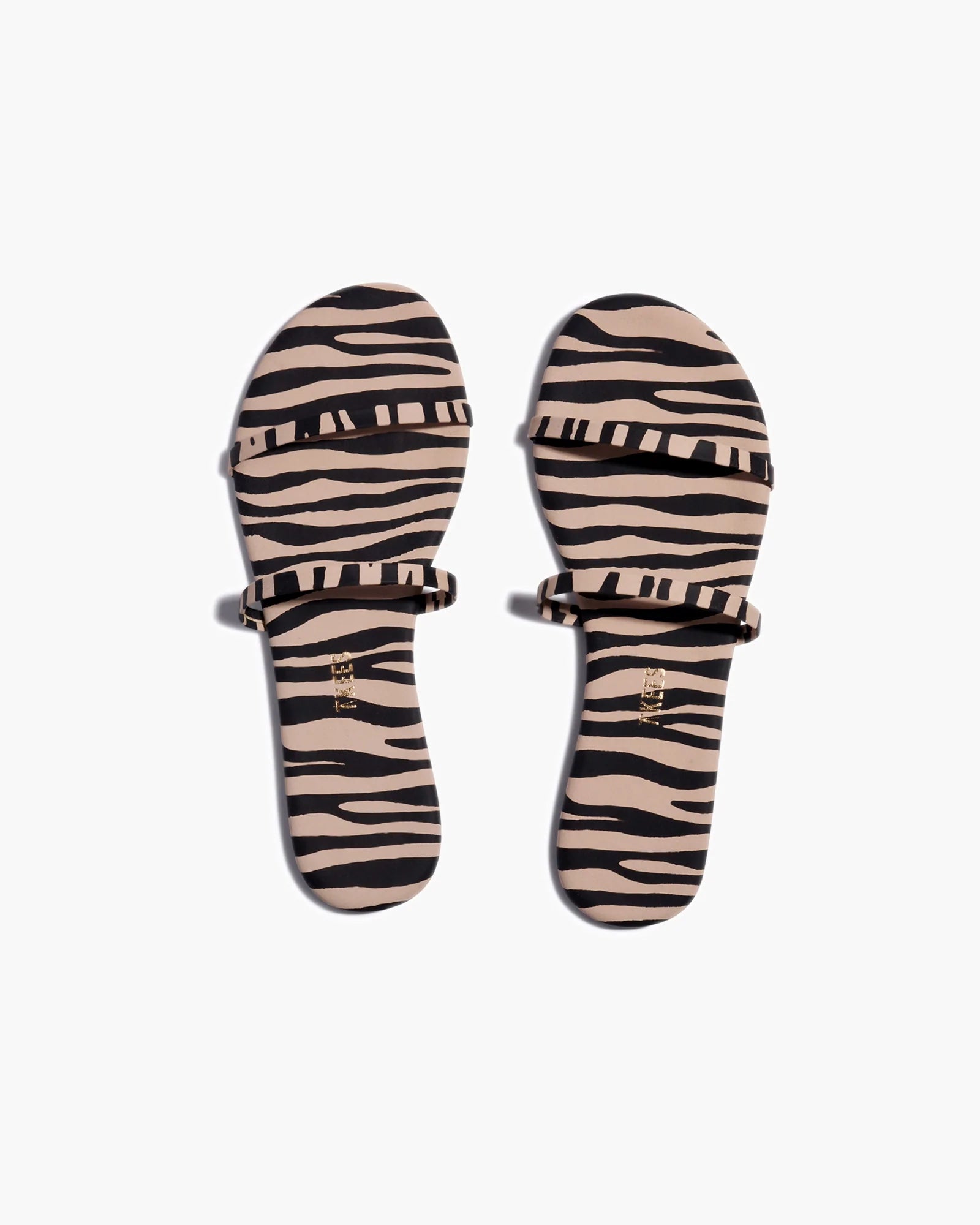 White / Black Women's TKEES Gemma Animal Sandals | 5623418-EG