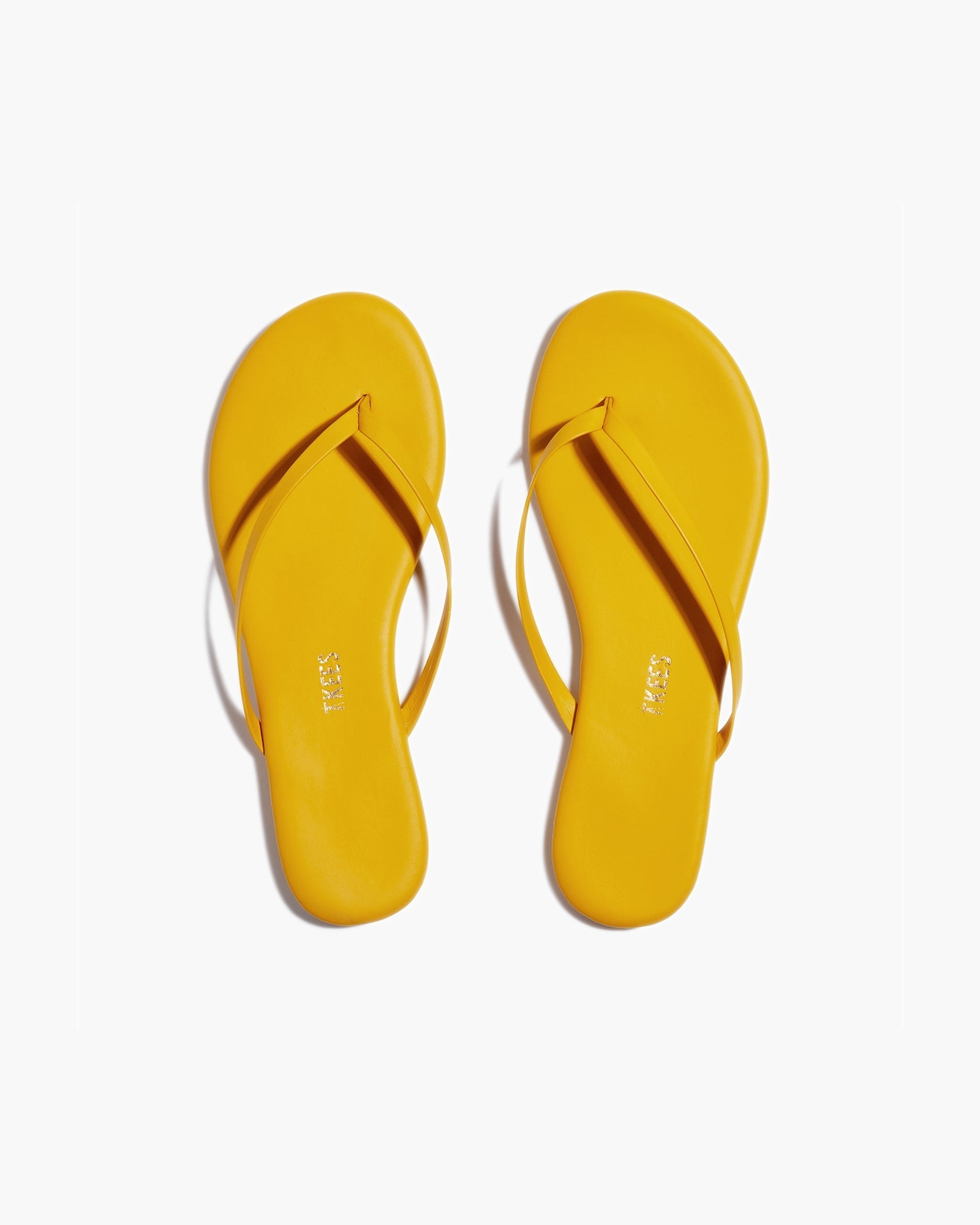 Yellow Women's TKEES Lily Pigments Flip Flops | 5967418-CV